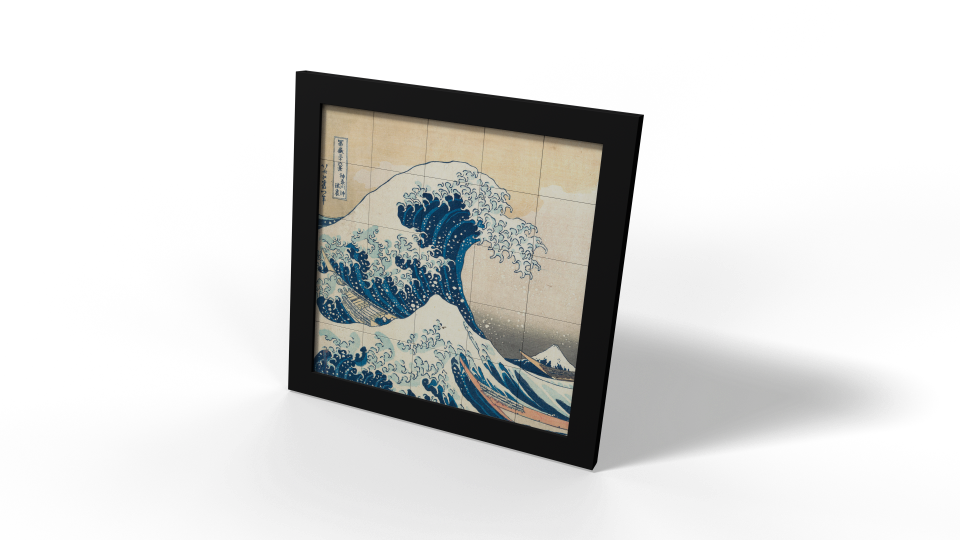 La Vague — poster présenté de trois quarts