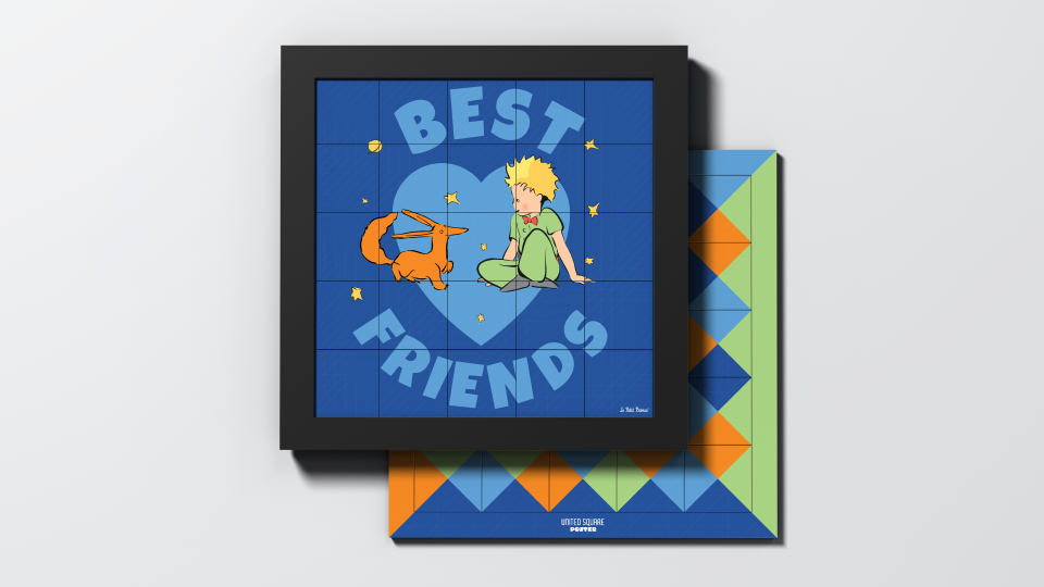 Best Friends — packshot de l’Édition DECO avec chevalet.